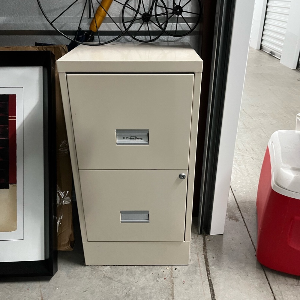 filing cabinet pair of pictures bike racks foldable dog crates,kid gate pillows - Picture 4 of 11